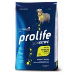 Prolife Sensitive Adult Medium/Large Kanin & Potatis - 10 kg