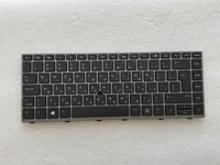 For HP ZBook 14u G5 G6 L15541-BB1 Israel Hebrew Backlight Keyboard Genuine NEW