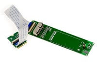 KALEA-INFORMATIQUE Adaptateur pour Monter Un SSD de Mac 28 pin 12+16 Broches sur Un Port M2 E A Key. Compatible SSD Produits Depuis 2013 en AHCI et NVMe