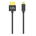 SmallRig Ultra Slim 4K HDMI Cable (D to A) 35cm 3042