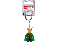 LEGO Loki Keyring - 854294 - Brand New Lego Marvel Key Chain