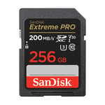 Sandisk SDXC Extreme Pro 256GB 2000MB/s UHS-I C10 V30 U3
