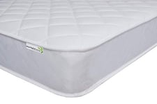 Starlight Beds Microquilted Memory Foam Sprung 80x200, White, 80cm x 200cm Mattress