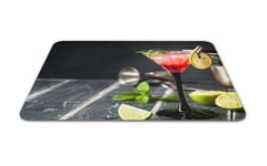 Cocktail Hour Refreshing Mixology Mouse Mat Pad - Alcohol Computer Gift #14981