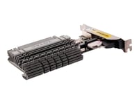 ZOTAC GeForce GT 730 - ZONE Edition - carte graphique - GF GT 730 - 2 Go DDR3 - PCIe 2.0 x16 profil bas - DVI, D-Sub, HDMI - san ventilateur