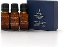 AROMATHERAPY ASSOCIATES Wellbeing Essential Oil Blends Collection, Gift Set, De-