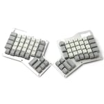 YMDK Cherry Profile Lot de touches ergonomiques épaisses en PBT pour clavier Ergo Ergodox