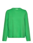 Objreynard Square Sleeve O-Neck Noos Tops Knitwear Jumpers Green Object
