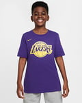 Los Angeles Lakers Essential Older Kids' (Boys') Nike NBA T-Shirt