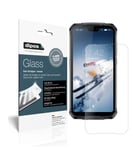 dipos I 2x tempered glass screen protector matt compatible with Doogee S88 Pro screen protector 9H screen protector film