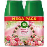 Airwick Freshmatic Twin Refill 2pk Peony Garden Party with notes of sandalwood