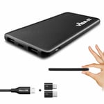 Slim Power Bank Battery Pack USB Charger 5V 2A For Travelling Rucksack Backpack