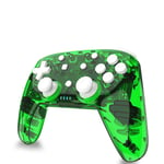 SZDL Switch game controller, PRO wireless controller, NS host Bluetooth controller, vibration somatosensory, game controller,green