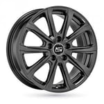 MSW MSW79 Shiny Dark Grey 7,5x18 5/112 ET25 B66 - Aluminiumfälgar