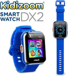 VTech DX2 Kidizoom Smartwatch for Kids with Games - Blue, Camera for Photo Video
