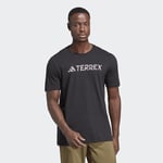 Adidas Terrex Classic Logo T-shirt Lasketteluvaatteet Black