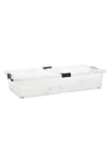 Plastic Underbed Storage Box with Wheels