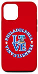Coque pour iPhone 12/12 Pro Philadelphia City of Brotherly Love Park Philly Liberty Bell