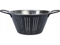 Home Styling Collection Durkslag Av Metall I Rostfritt Stål, Bekväma Handtag, Ø 22 Cm