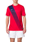 Nike Manches Courtes Top Sash JSY L University Red/Midnight Navy/Football White