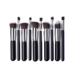 Makeup Brush Set Cosmetic Foundation Blending Brushes Kab Platinum