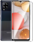 2 Pcs Protecteur D'écran Pour Samsung Galaxy A42 5g 6.6"", Film Trempé Anti Rayures Verre Trempé Verre Trempé Protecteur.