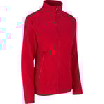 ID Zip-n-Mix mikrofleece cardigan dam 0807, röd, storlek 3XL