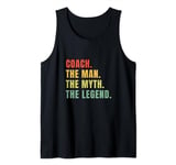 Mens Coach Man Myth Legend Tank Top