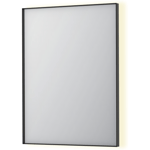 Sanibell Ink SP32 speil med lys, 60x80 cm, børstet sort