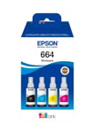 Original Epson 664 Ink Bottle Multipack (B/C/M/Y)
