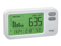 TFA AIRCO2NTROL COACH - Thermo-hygro-CO2-måler - digital - hvit
