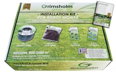 Ett kit för att förbereda en gräsmatta för en robot Grimsholm M; 200 m