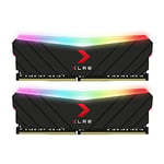 PNY XLR8 Gaming 16GB (2x8GB) DDR4 DRAM 4400MHz (PC4-35200) CL19 1.45V RGB Dual Channel Desktop (DIMM) Memory – MD16GK2D4440019XRGB