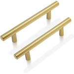 Nordic Minimalist Garderobsdörr Koppar Guld Lådhandtag (970-96 guld (150 längder) 2st),