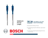Bosch Expert Flat Bit SelfCut Speed Wood Drill Bits 14mm  1 Pair
