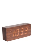 KARLSSON Alarm Clock Tube Brun
