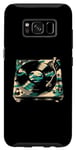 Coque pour Galaxy S8 Platine vinyle DJ Camouflage – Amoureux de musique vintage