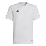 adidas Unisex Kids T-Shirt (Short Sleeve) Ent22 Tee Y, White, HC0447, 164 EU