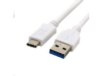USB-kabel C-Tech USB-A - USB-C 1 m Biały (CB-USB3C-10W)