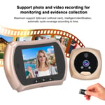 4.0in HD Video Doorbell With 1MP Camera HD Smart Electronic Door Bell Night