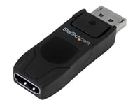 Startech.Com Displayport Till Hdmi Adapter - 4K - Videokort - Displayport Hane Till Hdmi Hona - Svart - Passiv, 4K30 Hz (3840 X 2160) Stöd - För P/N: Tb2dock4k2dp