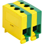 Katko Klemme Cu KC2x16 1,5-16 mm², skrue PZ2, gul/grøn