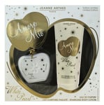 Jeanne Arthes Amore Moi White Pearl Eau De Parfum Body Lotion 100Ml And  Mini