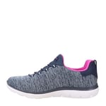 Skechers Women's Athleisure Sneaker Blue Size: 5 UK