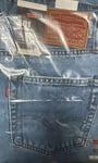Levis® 501 Mens Denim Jeans Original Fit bottoms Straight Leg Pants Jean 38x32