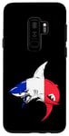 Coque pour Galaxy S9+ Drapeau France Requin Fierté Drapeau Français Racines France Souvenir