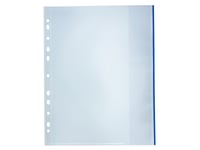 Bantex Signalficka 0,14 Mm, Klar/Blå