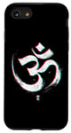 Coque pour iPhone SE (2020) / 7 / 8 Symbole Kanji Om tranquille – Paix et spiritualité en détresse
