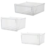 Electrolux EN3488MOW Fridge Freezer Drawers Frozen Food Containers Set of 3