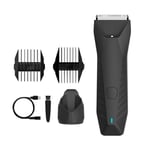 1X(Electric Hair Trimmer Body Groomer Shaver LED Shaver for Men Hair7405